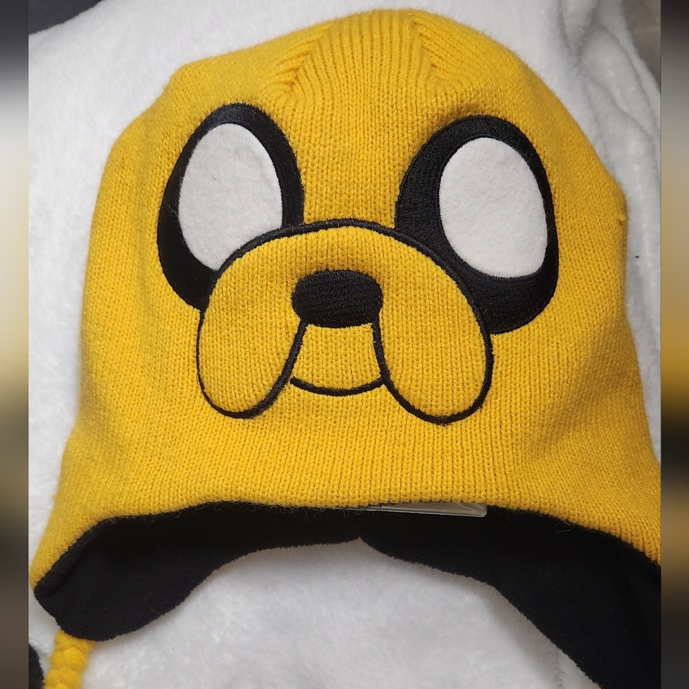 New Cartoon Network Adventure Time Hat Yellow Unisex